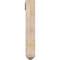 Ekena Millwork Merced Arts and Crafts Smooth Bracket w/ Offset Brace, Douglas Fir, 7 1/2"W x 42"D x 48"H BKT0806X42X48MRC03SDF - alternate 3